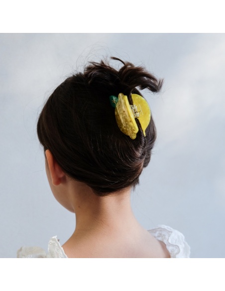 PINZA DE PELO LIMÓN