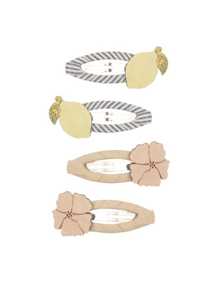 CLIPS FLORES Y LIMONES