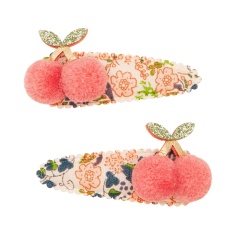 CLIPS FLORAL CHERRIES