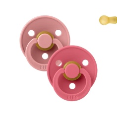 2 CHUPETES BIBS / 6-18 MESES