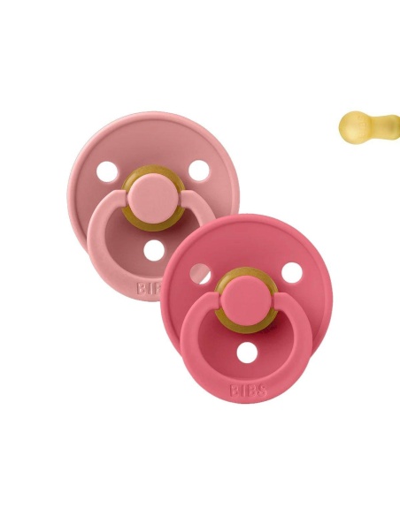 2 CHUPETES BIBS / 6-18 MESES