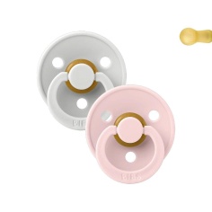 2 CHUPETES BIBS / 6-18 MESES