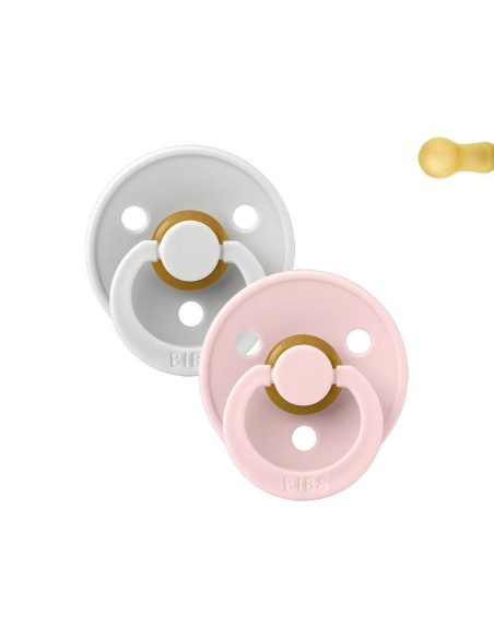 2 CHUPETES BIBS / 6-18 MESES