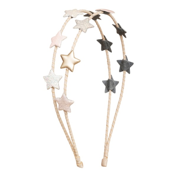 DIADEMA DOBLE ESTRELLAS SPARKLE