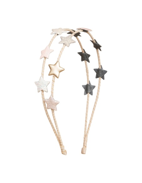 DIADEMA DOBLE ESTRELLAS SPARKLE
