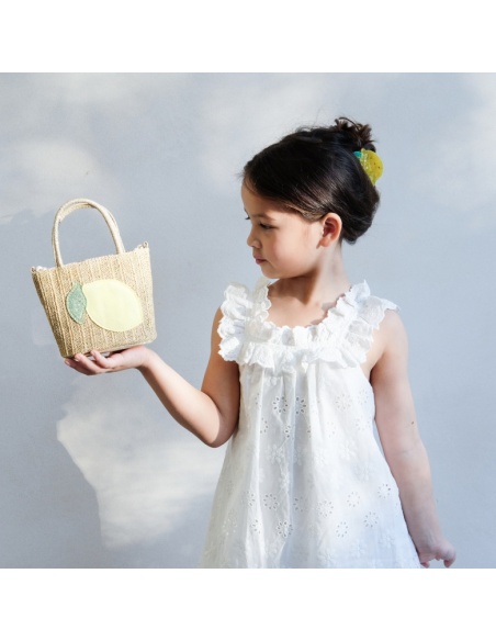 BOLSO DE MIMBRE LIMONES