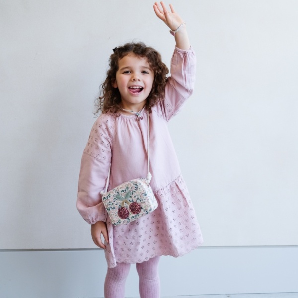 BOLSO CEREZAS FLORAL