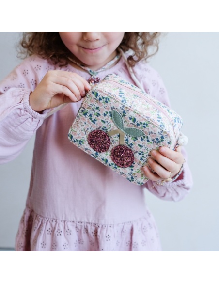 BOLSO CEREZAS FLORAL