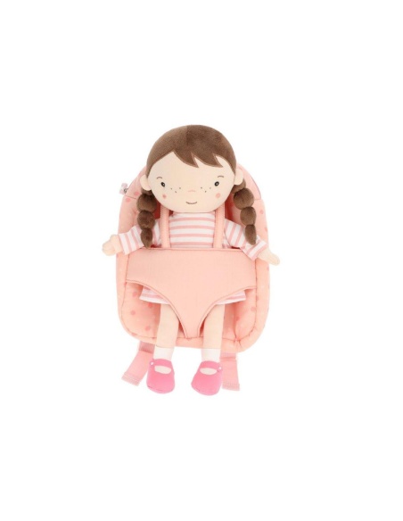 MUÑECA LOLA CON MOCHILA STRAWBERRIES