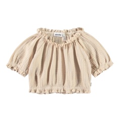TOP BEIGE `RAFAELA´ MOLO