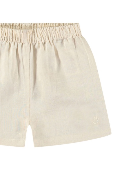 PANTALÓN CORTO DE LINO MOLO