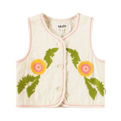 CHALECO BORDADO `FANCY DANDELION´MOLO