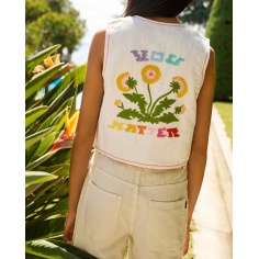 CHALECO BORDADO `FANCY DANDELION´MOLO 2