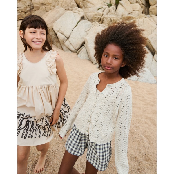 PANTALÓN CORTO VICHY `ADDIE´ MOLO