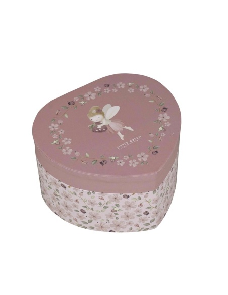 CAJA DE MÚSICA JOYERO CORAZÓN LITTLE DUTCH