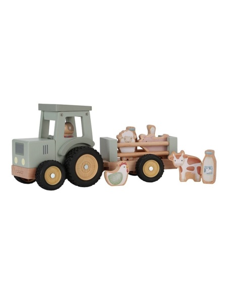 TRACTOR CON TRAILER GRANJA LITTLE DUTCH