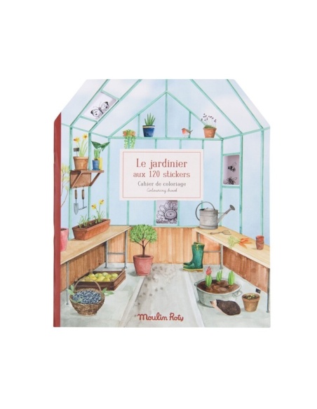 CUADERNO PEGATINAS JARDINERO
