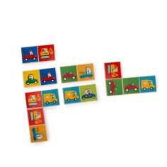 DOMINÓ DE VEHÍCULOS DE MADERA 2