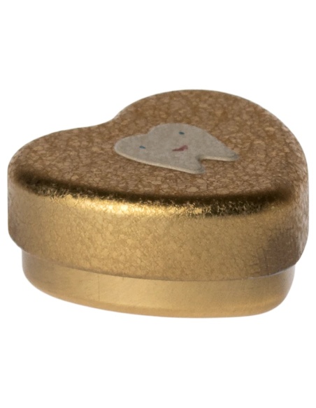 MINI CAJITA DE DIENTES DORADA