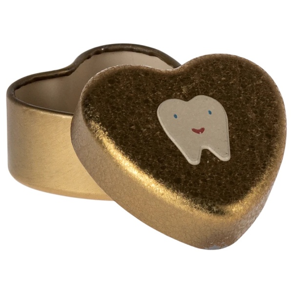 MINI CAJITA DE DIENTES DORADA