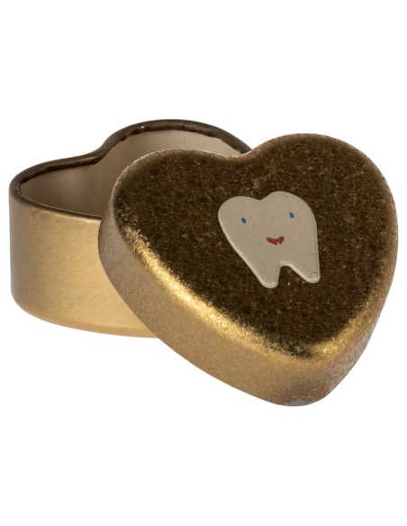 MINI CAJITA DE DIENTES DORADA