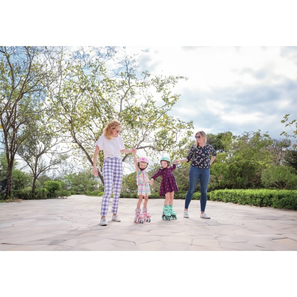 PATINES EN LÍNEA 2 EN 1 26-29 ROSA GLOBBER