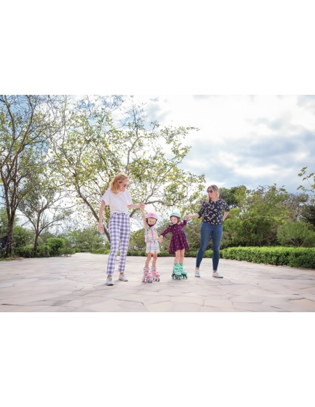 PATINES EN LÍNEA 2 EN 1 26-29 ROSA GLOBBER