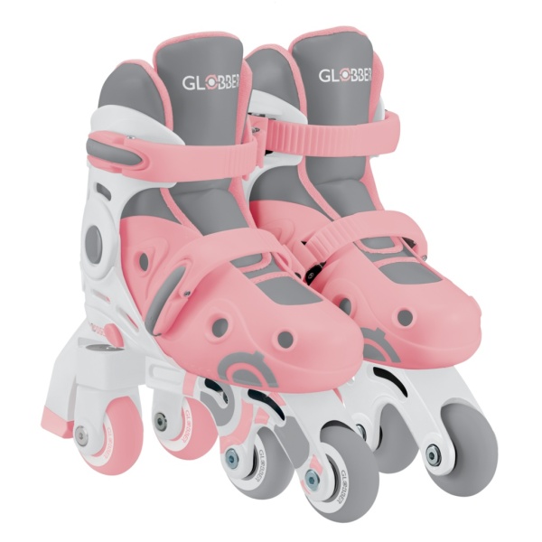 PATINES EN LÍNEA 2 EN 1 30-33 ROSA PASTEL