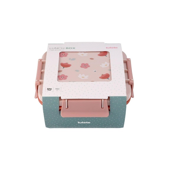 CAJA ALMUERZO FLORES