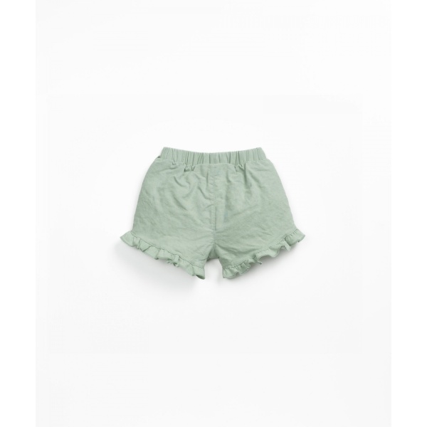 PANTALÓN CORTO CON VOLANTES LATERALES PLAY UP