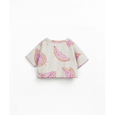 SUDADERA ESTAMPADA CON EFECTO PELUCHE PLAY UP 2