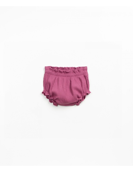 CALZONCILLO EN CANALÉ FLAMÉ CON BOTONES DE COCO PLAY UP