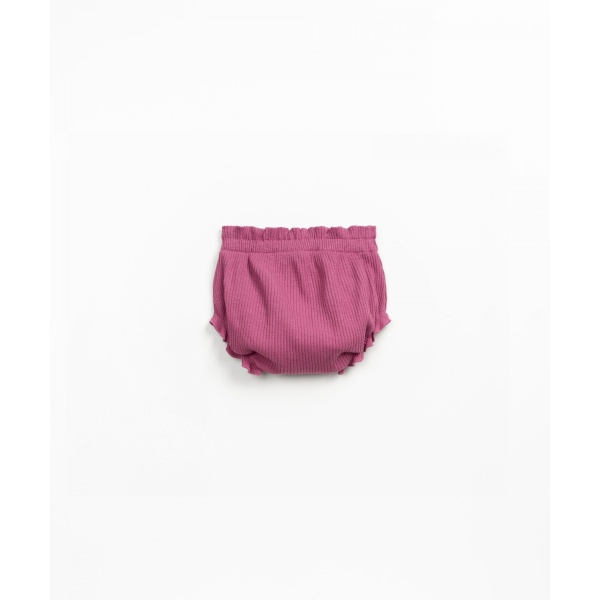 CALZONCILLO EN CANALÉ FLAMÉ CON BOTONES DE COCO PLAY UP