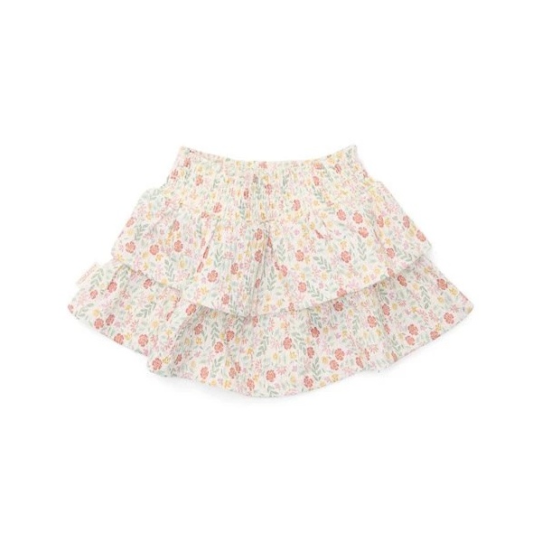 FALDA CON VOLANTES JARDÍN DE HADAS