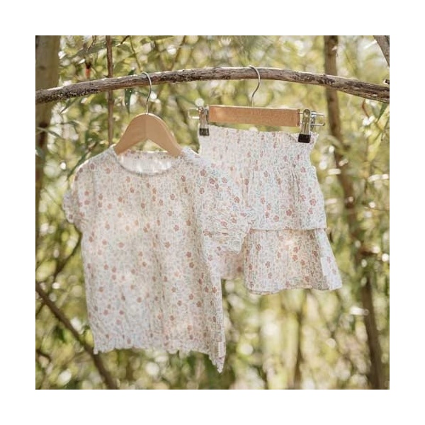 CAMISETA MANGA CORTA JARDÍN DE HADAS