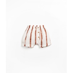 PANTALÓN CORTO CON RAYAS VERTICALES PLAY UP
