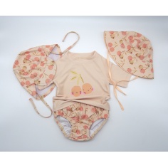 CULETÍN PAÑAL CEREZAS UPF 50+ 2