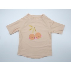 CAMISETA MANGA CORTA SOLAR CEREZAS UPF 50+