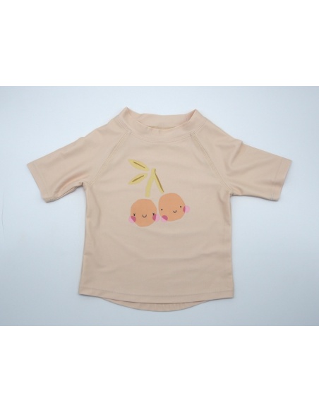 CAMISETA MANGA CORTA SOLAR CEREZAS UPF 50+