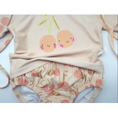 CAMISETA MANGA CORTA SOLAR CEREZAS UPF 50+ 2