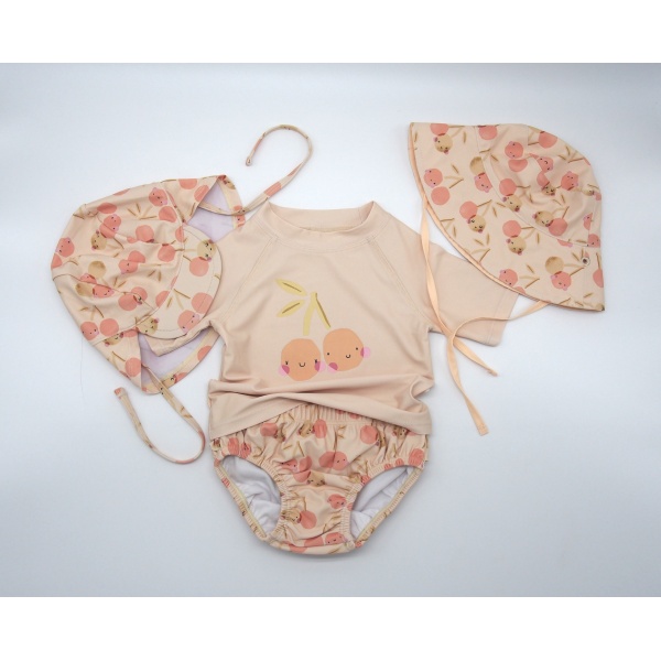 CAMISETA MANGA CORTA SOLAR CEREZAS UPF 50+