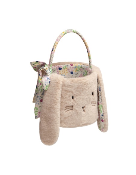 CESTA CONEJO DE PASCUA FLORAL