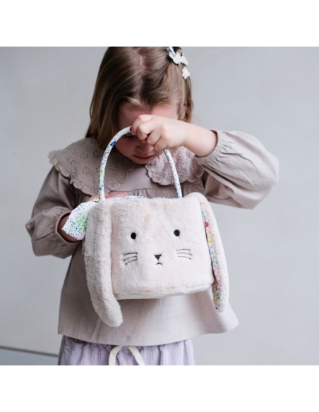 CESTA CONEJO DE PASCUA FLORAL