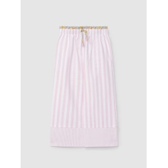 PANTALÓN ANCHO A RAYAS LARANJINHA