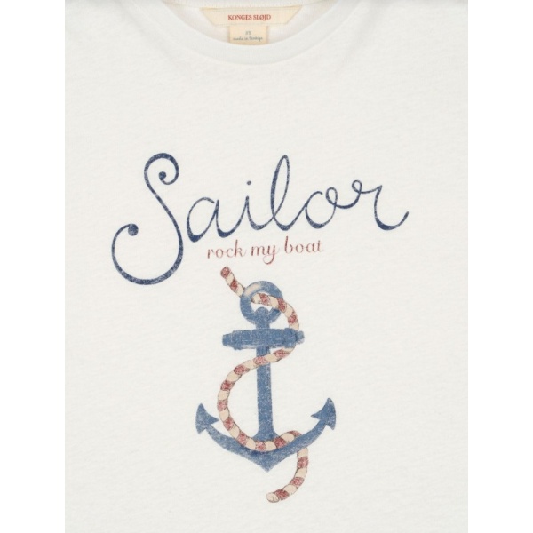 CAMISETA MANGA CORTA SAILOR KONGES SLOJD