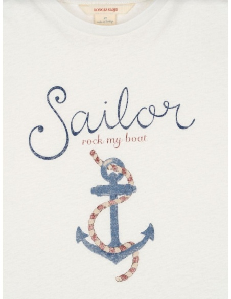 CAMISETA MANGA CORTA SAILOR KONGES SLOJD
