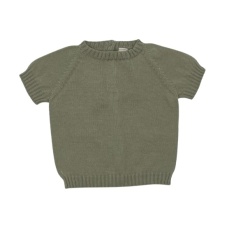 JERSEY PUNTO MANGA CORTA VERDE OLIVO LI&ME