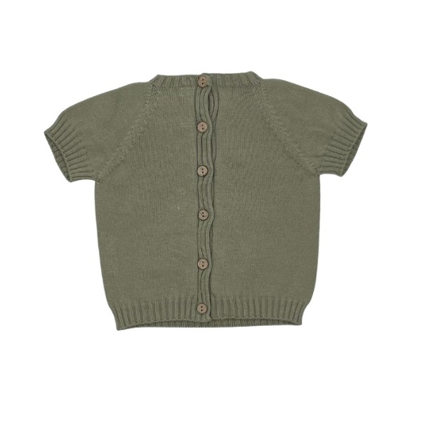 JERSEY PUNTO MANGA CORTA VERDE OLIVO LI&ME