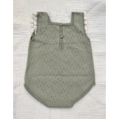 PELELE DE PUNTO VERDE OLIVO LI&ME 2