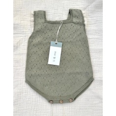 PELELE DE PUNTO VERDE OLIVO LI&ME